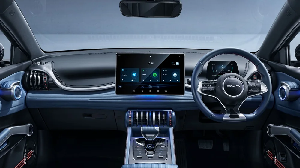 BYD ATTO 3のインテリア