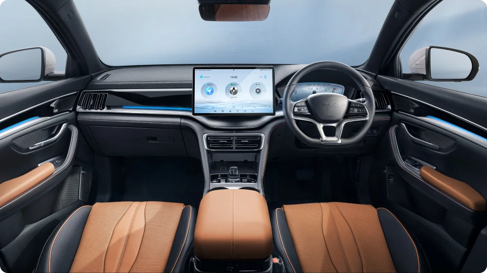 BYD SEALION 6のインテリア
